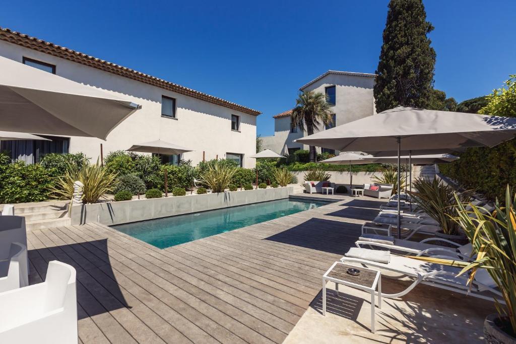Hotel Le Mandala Saint-Tropez Eksteriør billede